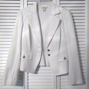 WHBM White Blazer